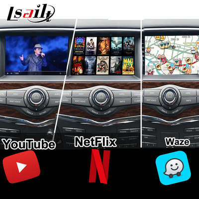 Lsailt 8G ماژول اطلاعات و سرگرمی هوشمند برای نیسان آرمادا گشت پشتیبانی پشت سر صفحه نمایش ، CarPlay بی سیم ، NetFlix