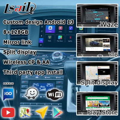 نسان الگراند کوست E52 اندروید 13 رابط ویدیویی Box carplay اندروید اتوماتیک ماژول 8+128