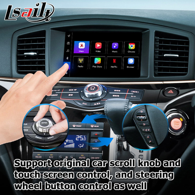 نسان الگراند کوست E52 اندروید 13 رابط ویدیویی Box carplay اندروید اتوماتیک ماژول 8+128