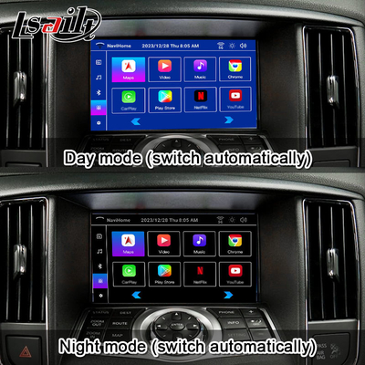 رابط ویدیویی 8G CarPlay&Android برای Nissan Maxima 09-15 Infiniti G37 با گوگل ، یوتیوب ، نت فلکس