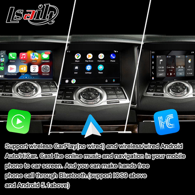 رابط ویدیویی 8G CarPlay&Android برای Nissan Maxima 09-15 Infiniti G37 با گوگل ، یوتیوب ، نت فلکس