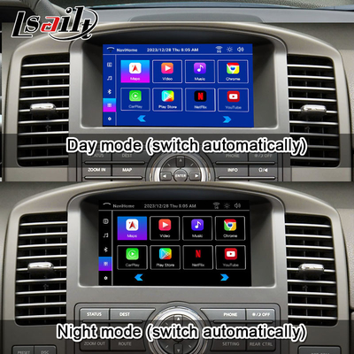 Lsailt اندروید 13 Smart Infortainment Interface برای نیسان ناوارا D40 ، Pathfinder R51 با کار پلی بی سیم ، NetFlix