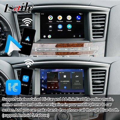 رابط چند رسانه ای اندرویدی Lsailt 8G برای اینفینیتی QX60 JX35 2011-2020 CarPlay بی سیم یکپارچه ، اندروید اتو