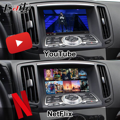 Lsailt 8G اندروید رابط چند رسانه ای برای اینفینیتی Q40 Q60 G37 G35 ماژول اطلاعات و سرگرمی CarPlay بی سیم یکپارچه