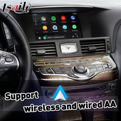 Lsailt Wireless Carplay Android Auto Interface برای سال های ۲۰۱۳ تا ۲۰۱۹ اینفینیتی Q70