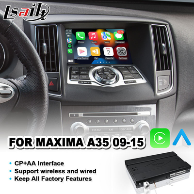 اندروید اتو OEM یکپارچه سازی رابط ویدیویی Carplay برای 2009-2015 نیسان ماکسیما A35