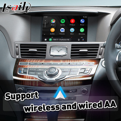 اندروید اتو OEM یکپارچه سازی رابط ویدیویی Carplay برای Nissan Fuga Y51 2009-2019