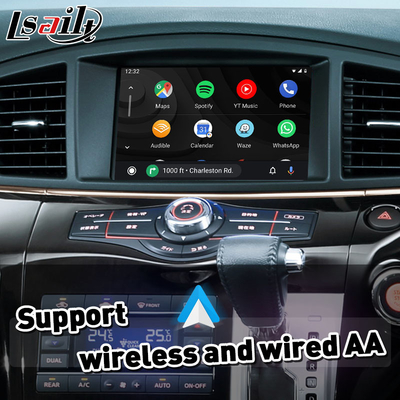 رابط ویدئویی اندروید Auto Wireless Carplay برای نیسان الگراند E52 2010-2022 IT08 08IT