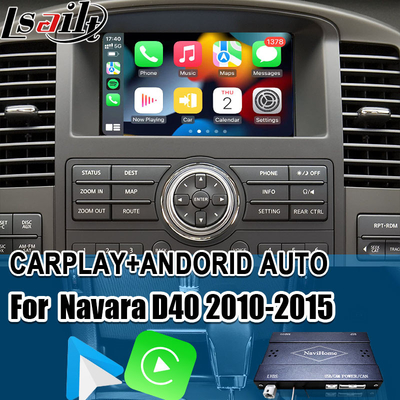 یکپارچه سازی OEM بی سیم رابط کارپلی اپل برای Navara D40 Nissan Pathfinder R51 2010-2016 اندروید اتو ، پلگ و پلی ، آینه لینک