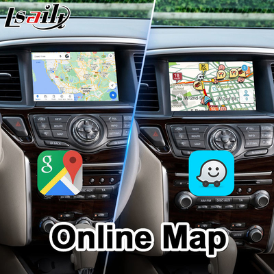 رابط ویدیویی اندروید Lsailt برای Nissan Pathfinder R52 با Wireless Carplay Android Auto