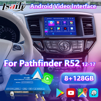رابط ویدیویی اندروید Lsailt برای Nissan Pathfinder R52 با Wireless Carplay Android Auto