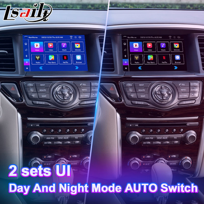 رابط ویدیویی اندروید Lsailt برای Nissan Pathfinder R52 با Wireless Carplay Android Auto