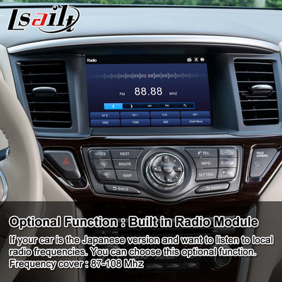 رابط ویدیویی اندروید Lsailt برای Nissan Pathfinder R52 با Wireless Carplay Android Auto