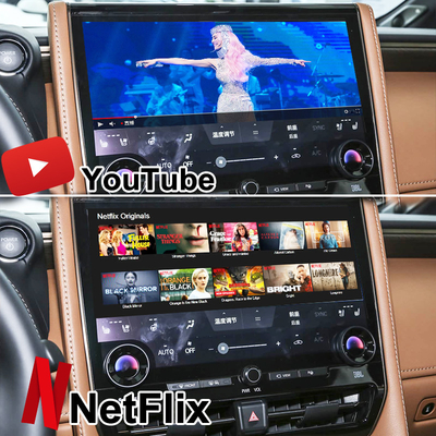 اندروید 13 رابط چند رسانه ای اندروید برای تویوتا آلفارد 40 سری 2023-2024 هریر ، پشتیبانی Vellfire YouTube ، NetFlix ، Google Play ، دوربین های پانوراما 360