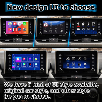 8+128GB اندروید 13 کارپلی اندروید Interface For Toyoat RAV4 2019 To Present Touch N Go 3