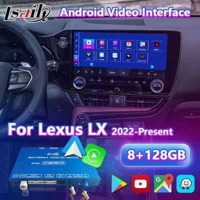 رابط ویدیویی چند رسانه ای اندروید کارپلی برای لکسوس LX LX500d LX600 LX700h