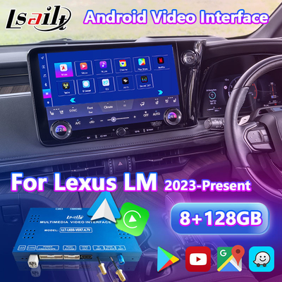 Lsailt اندروید Carplay رابط ویدیویی چند رسانه ای برای 2023-حاضر لکسوس LM LM350h LM500h