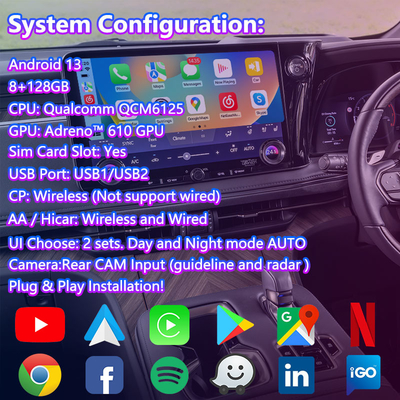 Lsailt اندروید Carplay رابط ویدیویی چند رسانه ای برای 2023-حاضر لکسوس LM LM350h LM500h