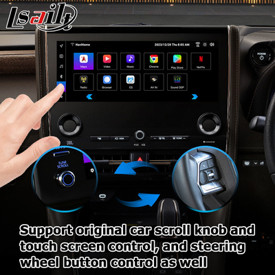 رابط چند رسانه ای تویوتا Alphard AH40 اندروید 8+128GB پشتیبانی از Carplay Android Auto
