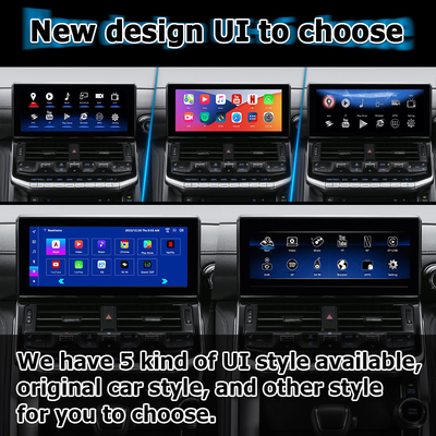 رابط چند رسانه ای تویوتا Alphard AH40 اندروید 8+128GB پشتیبانی از Carplay Android Auto