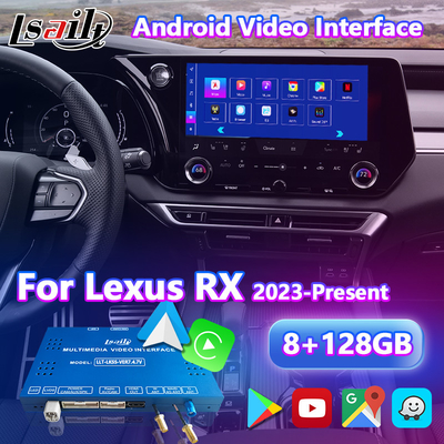 رابط ویدیویی چند رسانه ای اندرویدی Carplay برای 2023-حاضر لکسوس RX RX350 RX350h RX450h RX500h AL30
