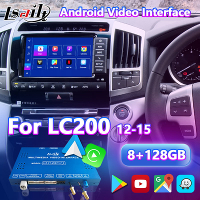 رابط ویدیویی چند رسانه ای اندرویدی Lsailt برای تویوتا لند کروزر LC 200 V8 LC200 2012-2015