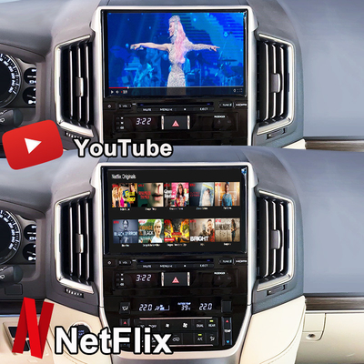 رابط چند رسانه ای اندروید برای Land Cruiser GX_R 2018-2021 LC200 بی سیم اپل CarPlay&Android Auto Retrofit Upgrade
