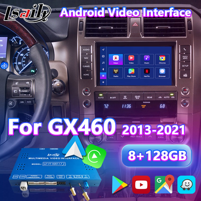 رابط ویدیویی چندرسانه ای اندروید Lsailt برای لکسوس GX 460 GX460 مدل های 2013-2021