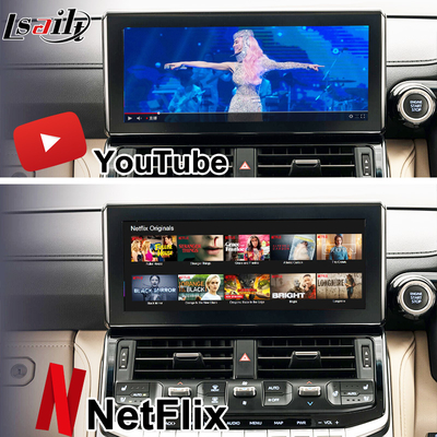 ماژول ارتقاء اندروید Lsailt OEM برای لند کروزر 300 2022-هم اکنون ادغام رابط اندروید YouTube، Waze، Play Store