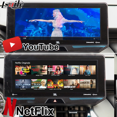 ماژول ارتقاء اندروید OEM Lsailt برای Harrier Venza Toyota 2022 - رابط چندرسانه ای اندروید 12.3 اینچی با YouTube، NetFlix