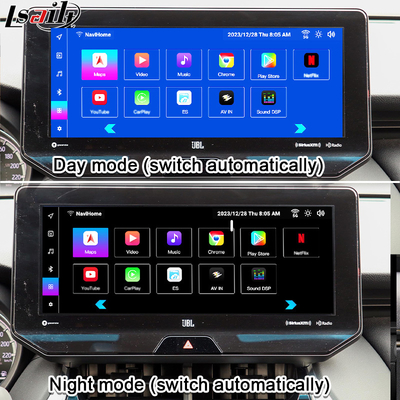 ماژول ارتقاء اندروید OEM Lsailt برای Harrier Venza Toyota 2022 - رابط چندرسانه ای اندروید 12.3 اینچی با YouTube، NetFlix