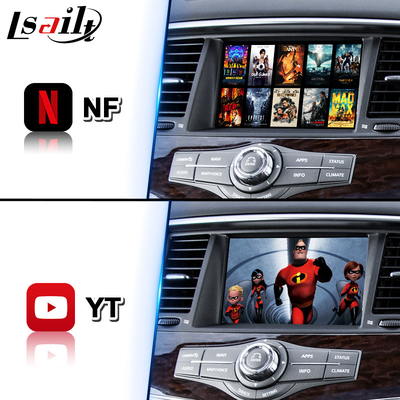رابط ویدیویی چندرسانه‌ای اندروید Lsailt برای نسخه استرالیایی Nissan Patrol Y62 2020-Present
