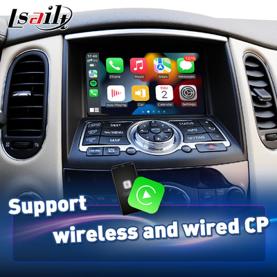 Lsailt اندروید Auto Carplay Screen برای 2007-2017 اینفینیتی EX25 EX35 EX37 EX30d EX QX50