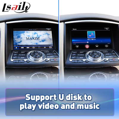 Lsailt اندروید Auto Carplay Screen برای 2007-2017 اینفینیتی EX25 EX35 EX37 EX30d EX QX50