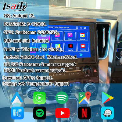 رابط تصویری ناوبری Aotomobile سیستم رابط چند رسانه ای Audi A4L A5 Q5