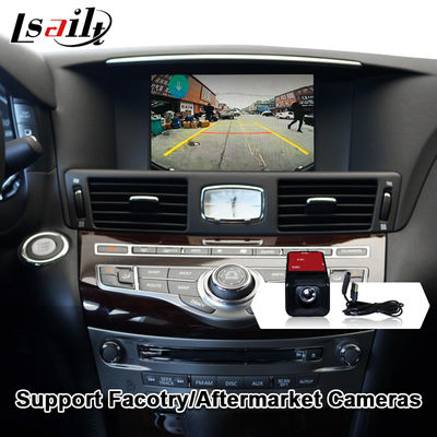 رابط CarPlay برای Infiniti Q70 Q70L M35 M45 Fuga 2009-2019 آداپتور بی‌سیم Android Auto ادغام آینه‌سازی تلفن همراه، دمای AC
