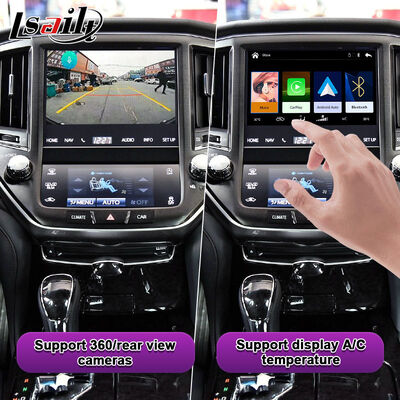 رابط Apple CarPlay برای Crown S210 AWS210 GRS210 GWS214 GWS215 Majesta Athlete Royal Saloon یکپارچه اندروید اتو، دوربین عقب، آب و هوا AC