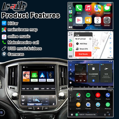 رابط Apple CarPlay برای Crown S210 AWS210 GRS210 GWS214 GWS215 Majesta Athlete Royal Saloon یکپارچه اندروید اتو، دوربین عقب، آب و هوا AC