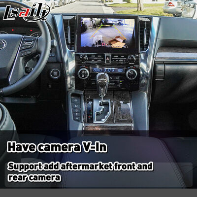 Lsailt Wireless Android Auto Carplay Interface برای سال های 2019 -2023 تویوتا آلفارد ولفایر JBL High Version