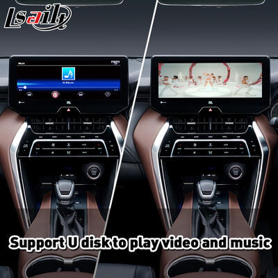 Lsailt Wireless Android Auto Carplay Interface برای ماژول رادیویی پشتیبانی تویوتا هریر ونزا 2020