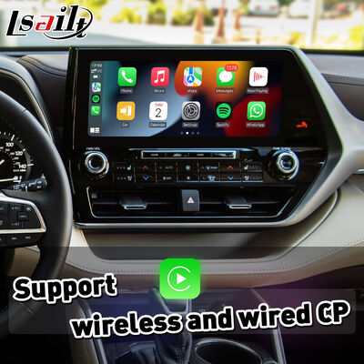 Lsailt Wireless Android Auto Carplay Interface برای تویوتا هایلندر ۲۰۲۰