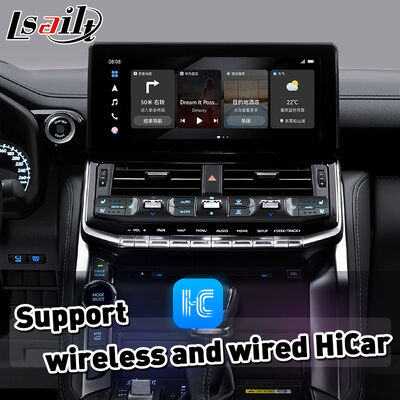 Lsailt Wireless Android Auto Carplay Interface برای 2021-2024 تویوتا لند کروزر 300 GX-R VX-R GR GR-S Sahara ZX VX LC300
