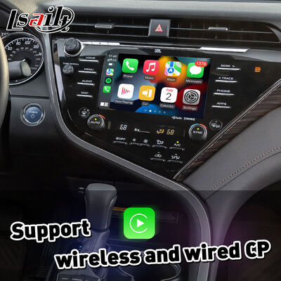 رابط کارپلی اندروید اتو بی‌سیم Lsailt برای تویوتا کمری 2017-2021