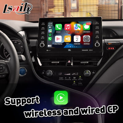 Lsailt Wireless Android Auto Carplay Interface برای سال های 2021 تا 2024 تویوتا کامری هیبرید XSE XLE SL SE XV70