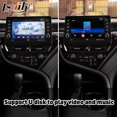 Lsailt Wireless Android Auto Carplay Interface برای سال های 2021 تا 2024 تویوتا کامری هیبرید XSE XLE SL SE XV70