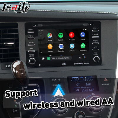 Lsailt Wireless Android Auto Carplay Interface برای تویوتا سیانا 2018-2020