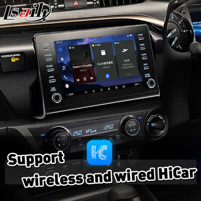 Lsailt Wireless Android Auto Carplay Interface برای تویوتا هیلوکس ۲۰۱۹