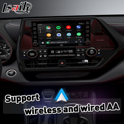 Lsailt Wireless Android Auto Carplay Interface برای تویوتا هایلندر ۲۰۲۰
