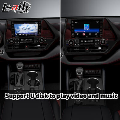 Lsailt Wireless Android Auto Carplay Interface برای تویوتا هایلندر ۲۰۲۰