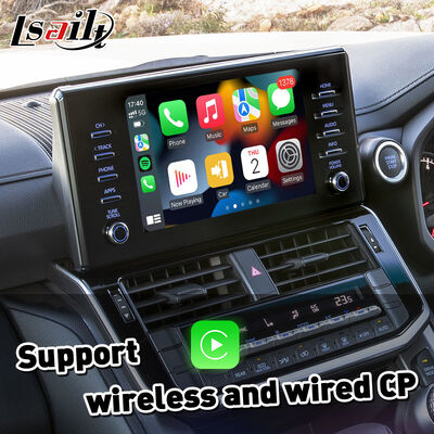 رابط Lsailt بی‌سیم اندروید اتو کارپلی برای تویوتا لند کروزر 300 GX GXL AX LC300 مدل 2021-2024